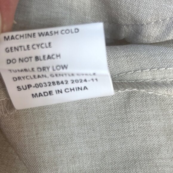 Incerun Button Front Shirt Mens 2XL Beige New Short Sleeve - Picture 7 of 8